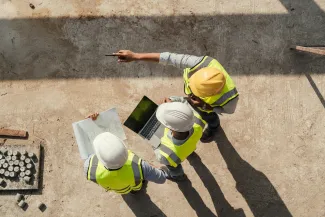 Construction workers