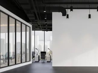 Modern, minimalist office fit out 