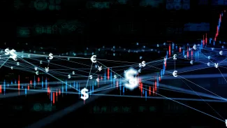 Currency graphic