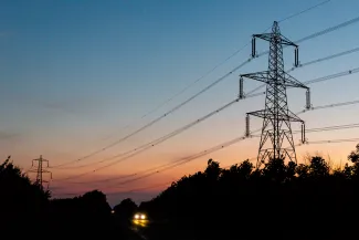 UK power lines