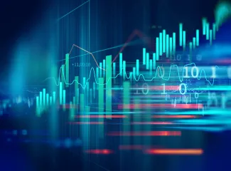 shares graph