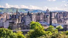 Edinburgh from Calton hill