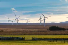 Wind turbines in Scotland