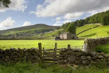 Farm house on rural property